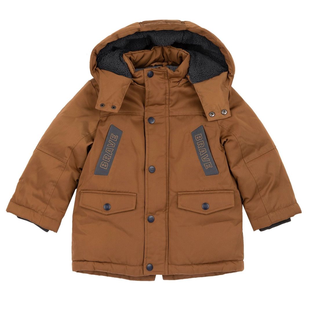 Oğlanlar üçün gödəkçə Chicco 9100617000000-42, qəhvəyi, ölçü 4 yaş, xarici: 100% polyester, astar: 100% polyester, dolğu: 100% polyester - 8051700489741 — Mallar, Bakı