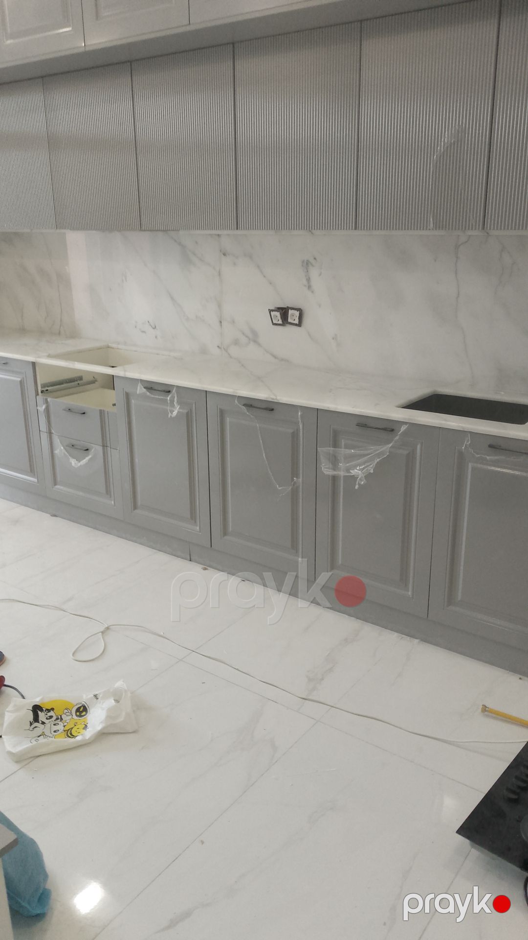 Mərmər qranit satışı montajı — Mətbəx mobilyası, Bakı (2)