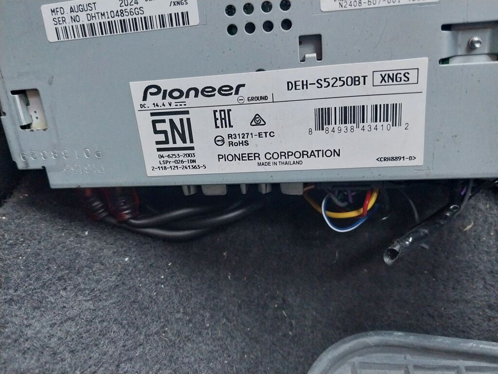 "Hazır komplekt aparatura: Pioneer 5250, Kenwood basovka, 4 kanallı — Digər, Lerik (2)