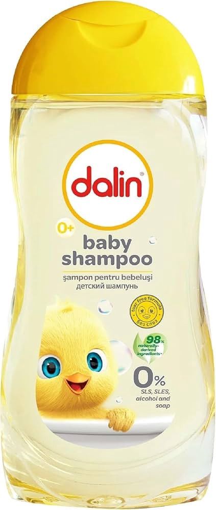 Uşaq şampunu Dalin, gözyaşartmayan formula, hipoalerjenik, 200 ml — Mallar, Bakı