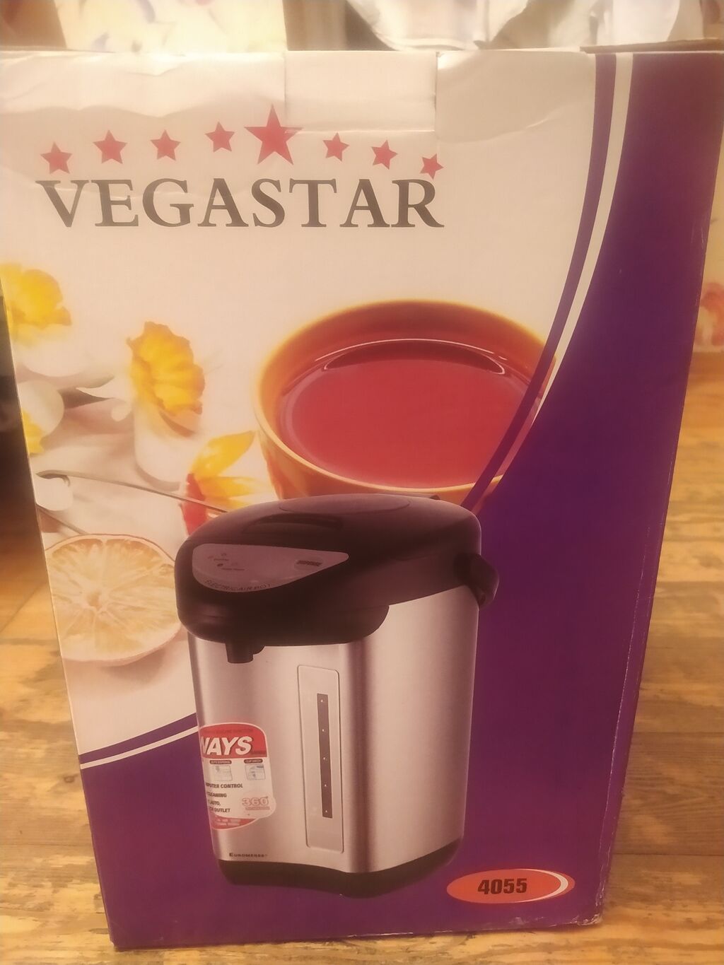 Vegastar su qızdırıcısı / termo-pot – model 4055 Xüsusiyyətlər — Elektrik çaydanları və termoslar, Bakı (2)