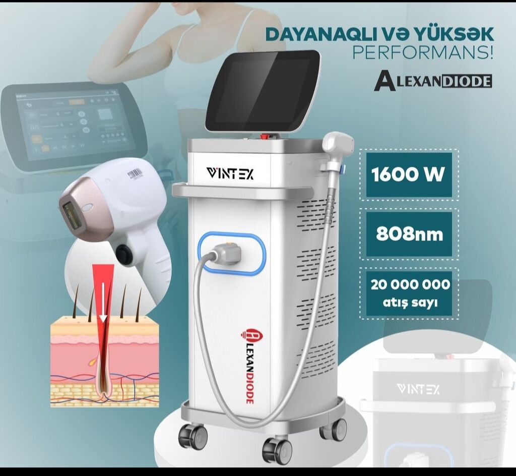 Epilyasiya üçün — Lazer epilyasiya aparatları, Bakı