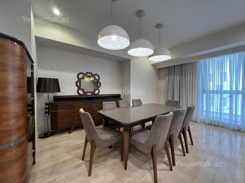 Kirayə 3 otaqlı Bina evi menzil (Yeni tikili), 180 m², Səbail rayonu — Mənzil, Bakı (6)