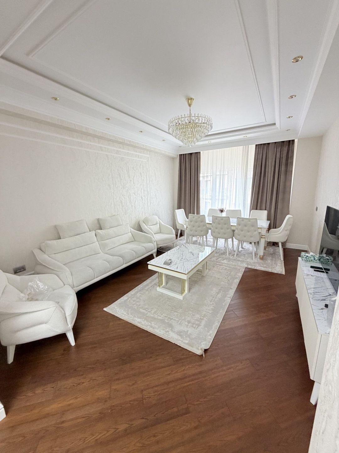 İcarəyə verilir 3 otaqlı yeni tikili 130 m² — Mənzil, Bakı (8)