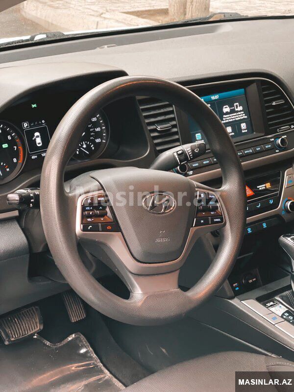 Hyundai Elantra 2018 77-FK-914 — Minik avtomobili icarəsi, Bakı (5)