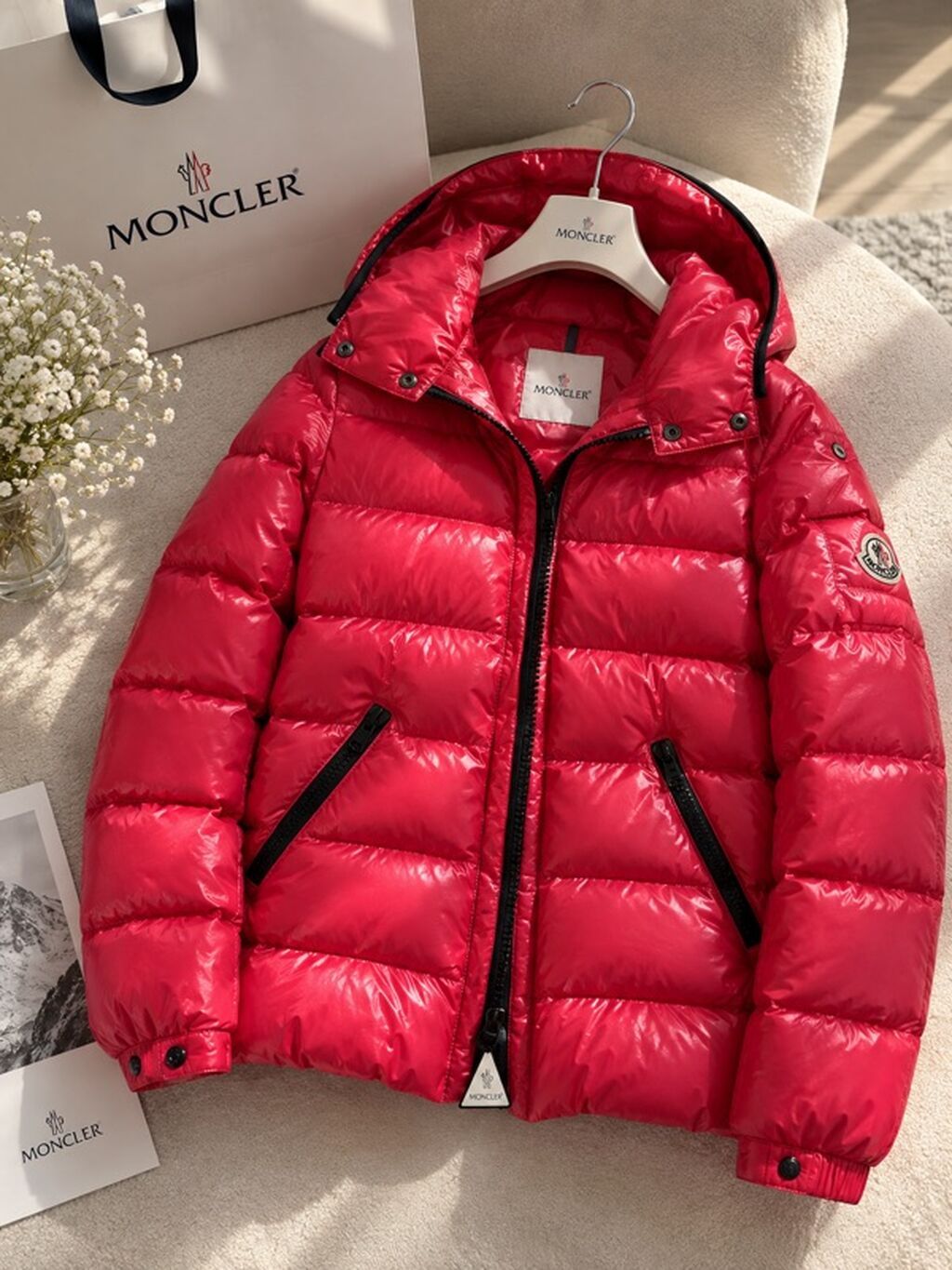 Moncler kurtka Su kecirmir, yunguldur lakin cox isti saxlayir, qiş — Caketi, Bakı