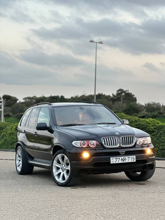 BMW X5, 4.8 L, 2006 il, 280 000 km 77-NR-719 — Avtomobillər, Bakı (2)