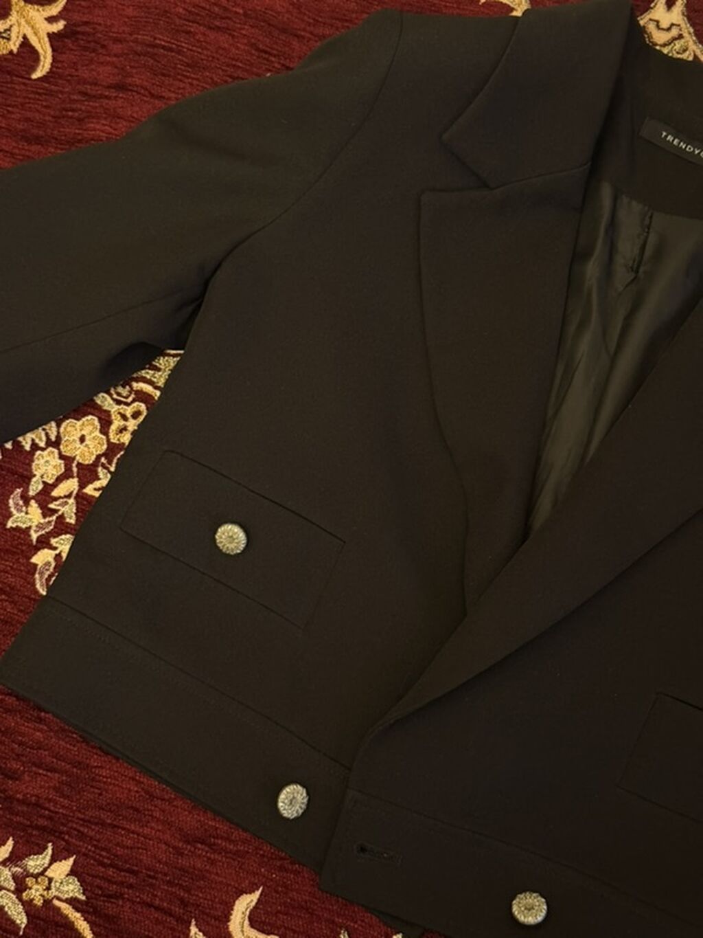 Qadın qara pencək blazer - Brend: Trendyol Çox az geyinilib — Caketi, Bakı (5)