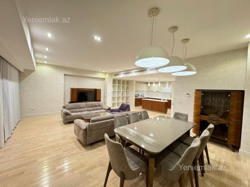 Kirayə 3 otaqlı Bina evi menzil (Yeni tikili), 180 m², Səbail rayonu — Mənzil, Bakı (10)