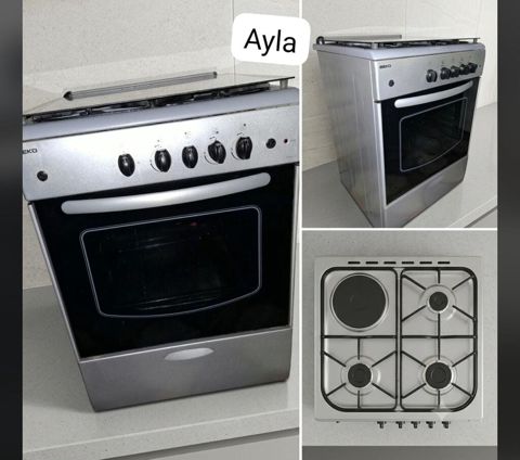 Beko qaz plitəsi və sobalı bişirmə mərkəzi - Model: Beko, sərbəst — Bakı