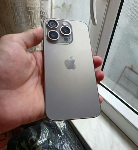 IPhone 15 Pro, 128 GB, Natural Titanium, Face ID — Bakı