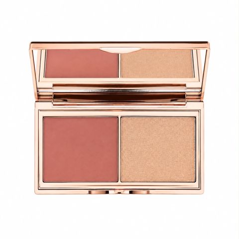 Makiyaj paleti Charlotte Tilbury Hollywood Blush & Glow Glide Palette Tan to Deep — Bakı
