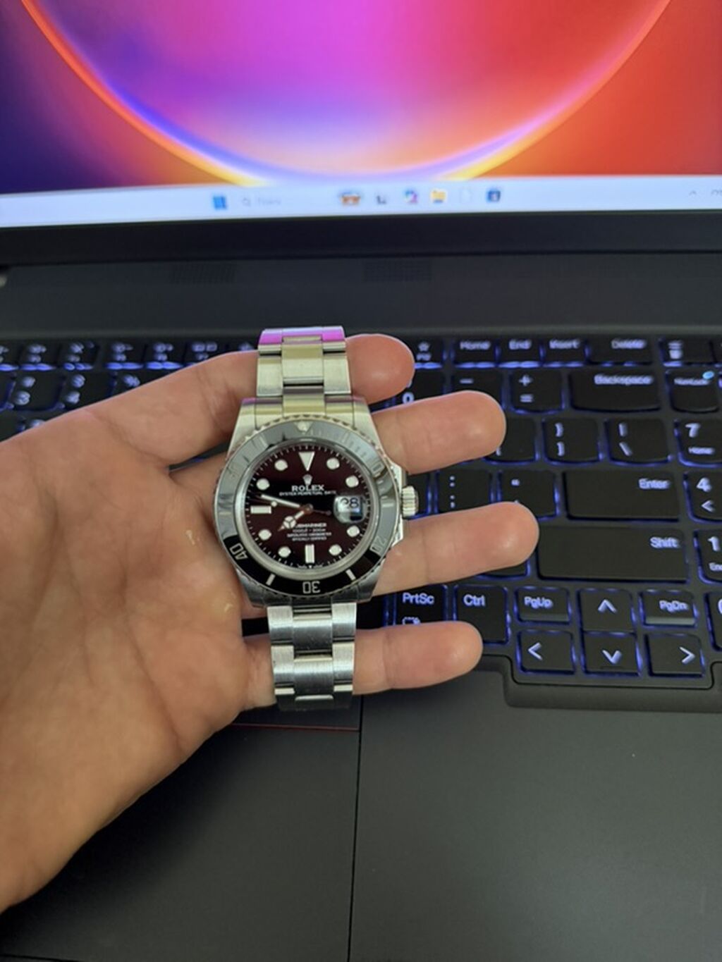 Rolex submariner — Qol saatları, Digah