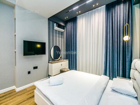 Günlük 2 otaqlı Bina evi menzil (Yeni tikili), 65 m², Səbail rayonu — Bakı