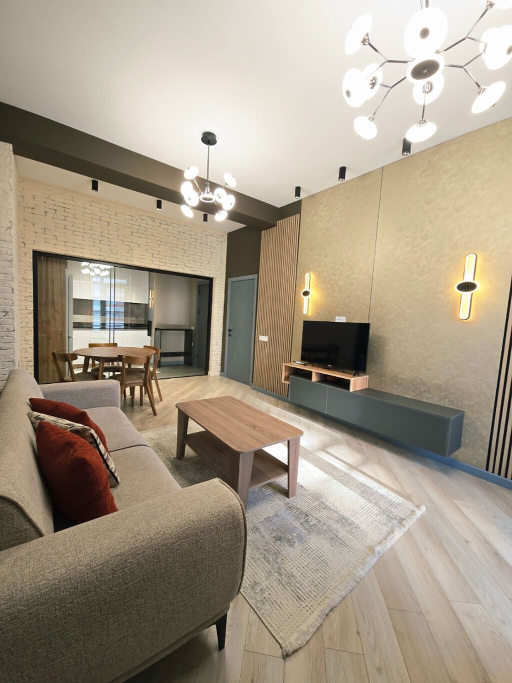 Ağ Şəhərdə studio tipli 2 otaqlı mənzil kirayə verilir. - Ümumi sahə — Mənzil, Bakı (2)