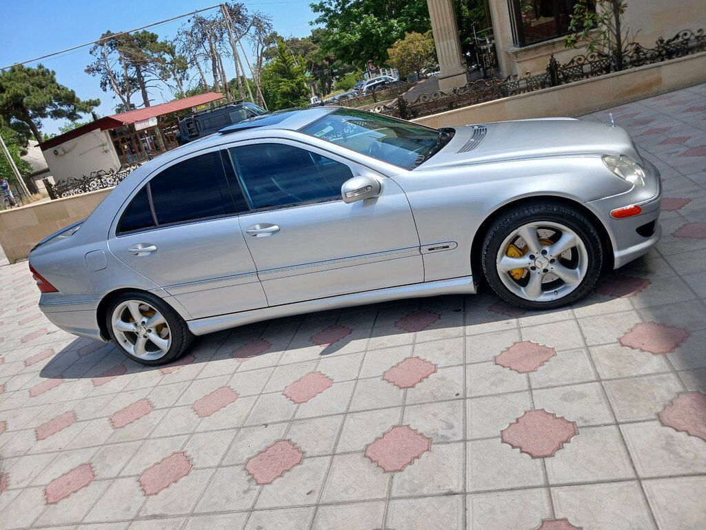 Mercedes C 200, 2.0 L, 2004 il, 350 000 km 99-XJ-091 — Avtomobillər, Şəmkir (2)