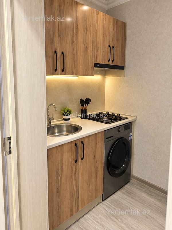 Kirayə 1 otaqlı Bina evi menzil (Yeni tikili), 50 m², Nəsimi rayonu — Mənzil, Bakı (5)