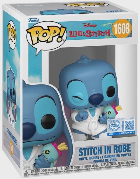 Funko. First POP Disney: L&S- Stitch in Robe — Bakı