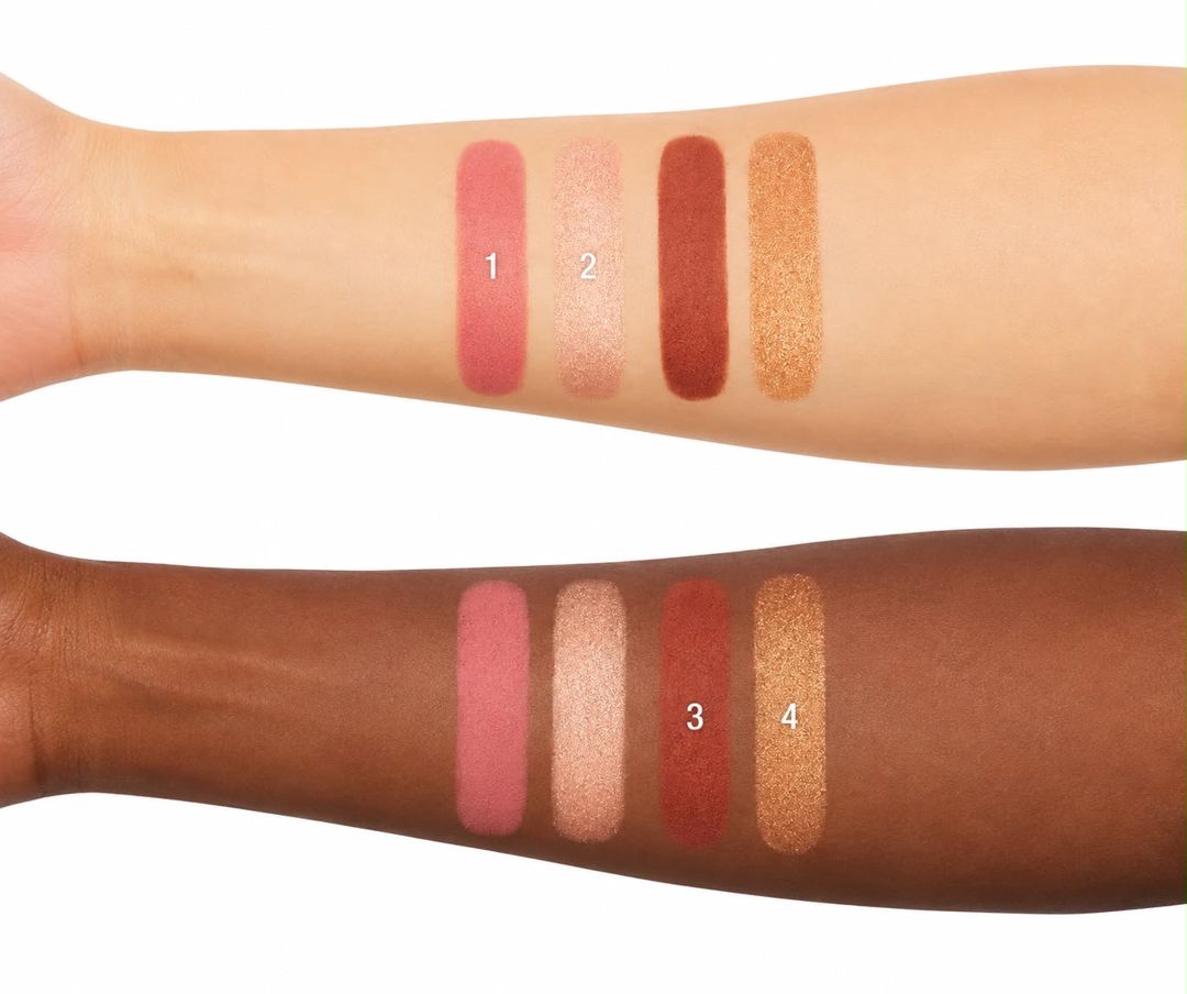 Makiyaj paleti Charlotte Tilbury Hollywood Blush & Glow Glide Palette Tan to Deep — Mallar, Bakı (2)