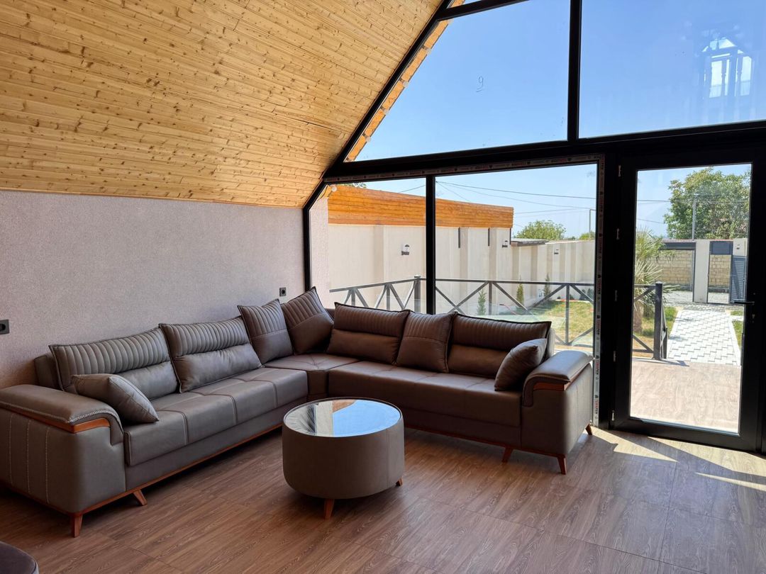 İcarəyə verilir 4 otaqlı həyət evi/bağ evi 125 m² — Ev, villa, Qəbələ (3)