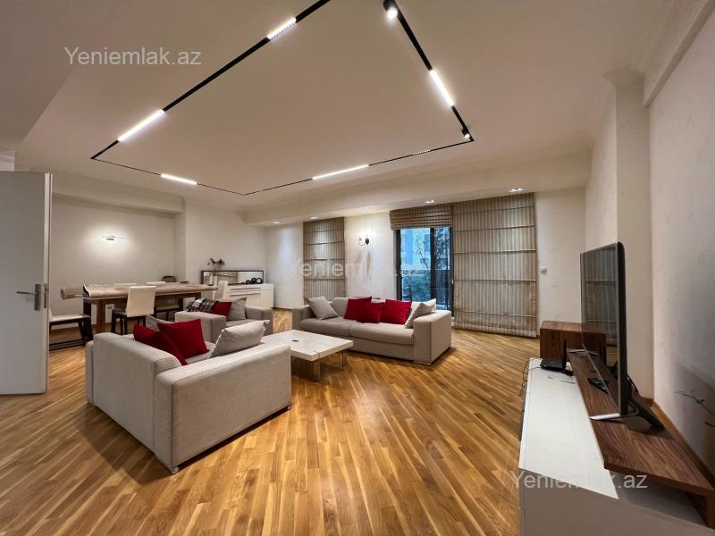 Kirayə 3 otaqlı Bina evi menzil (Yeni tikili), 170 m², Səbail rayonu — Mənzil, Bakı (4)