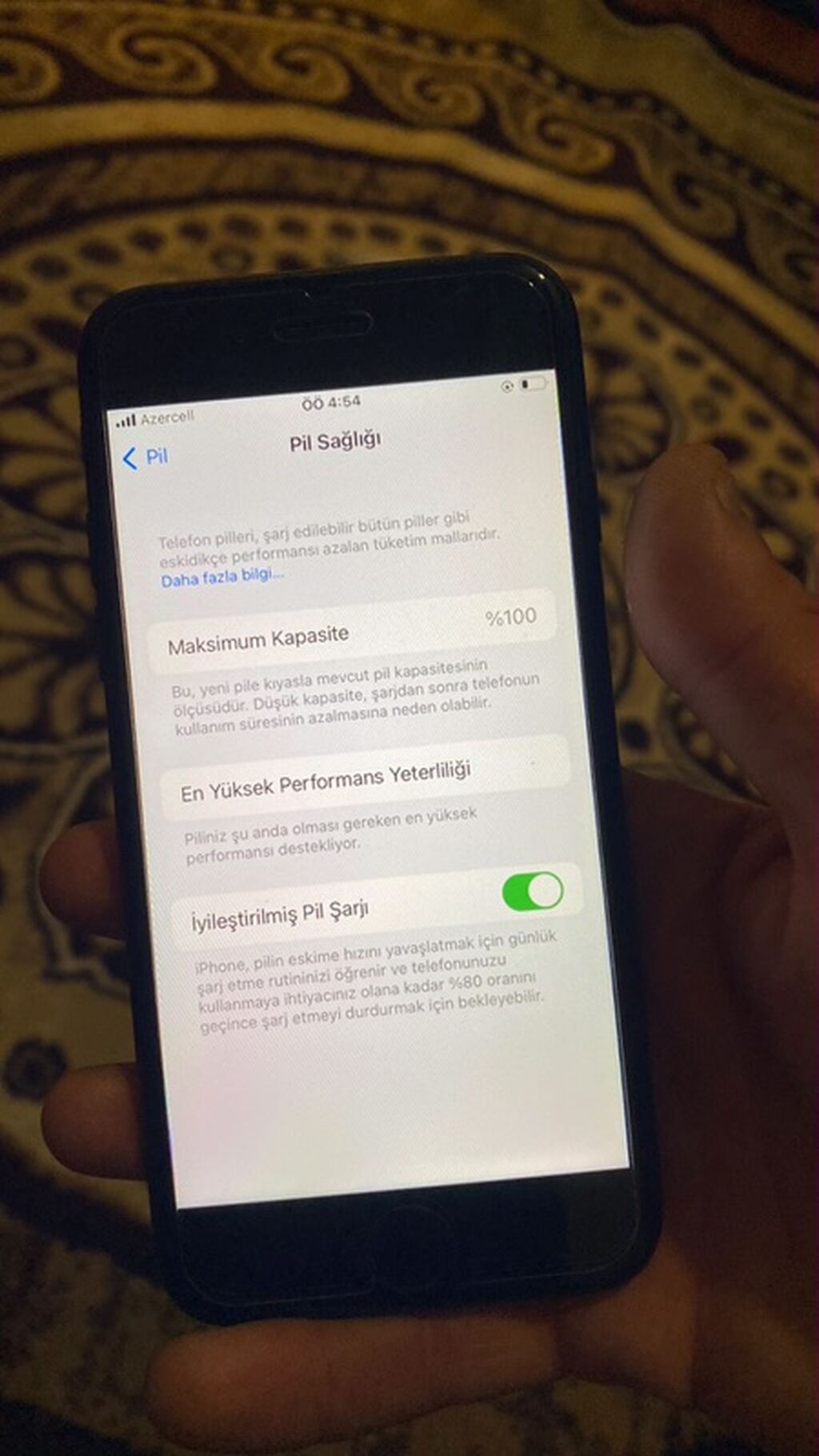 IPhone 7, Qara, Barmaq izi — Apple iPhone, Bakı (3)