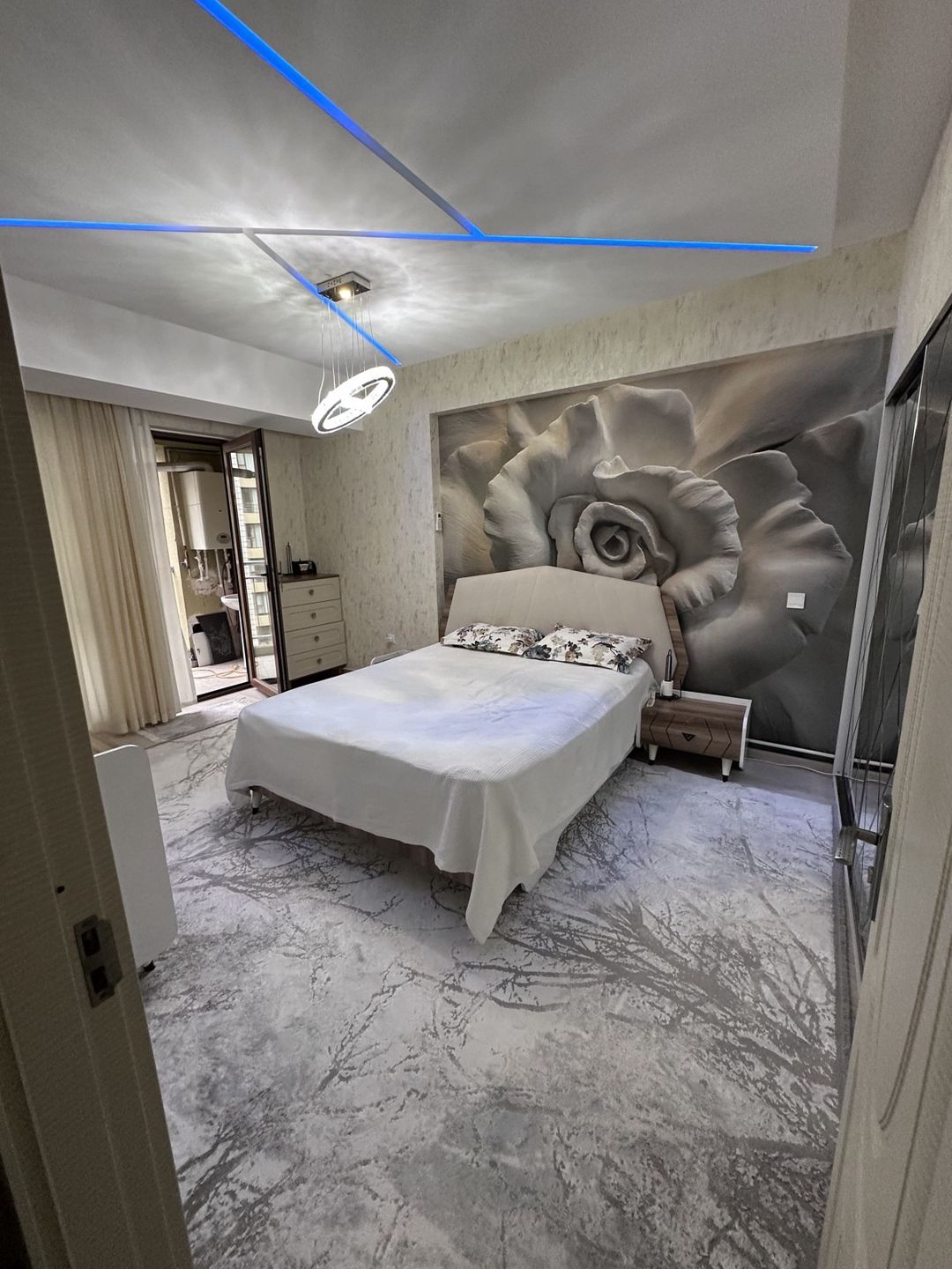 İcarəyə verilir 3 otaqlı yeni tikili 90 m² — Mənzil, Bakı (5)