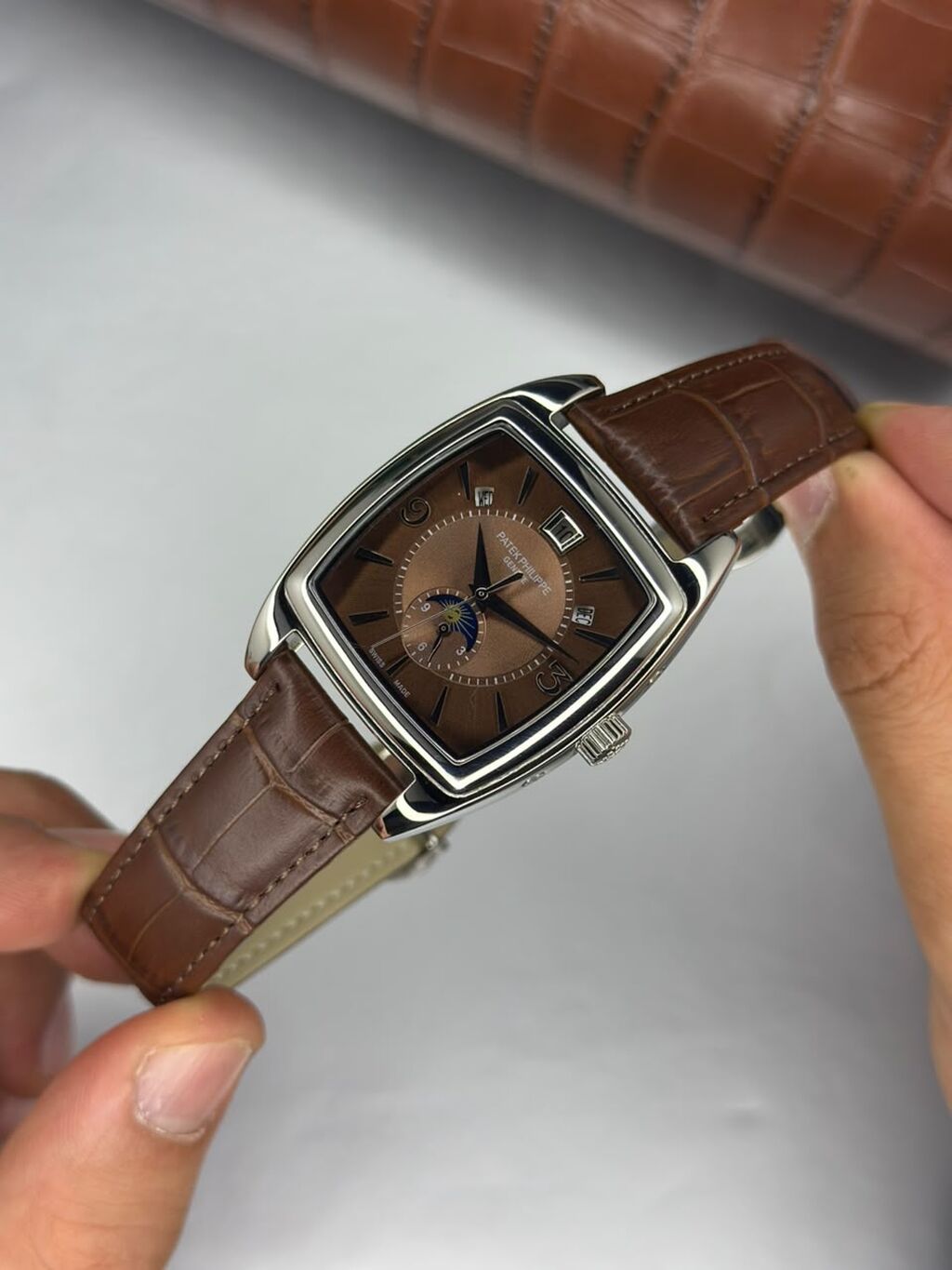 Yeni, Qol saatı, Patek Phillipe, rəng - Qəhvəyi — Qol saatları, Bakı (4)