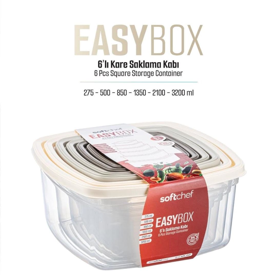 Konteyner dəsti AR129, plastik, 6 əd — Mallar, Bakı (2)