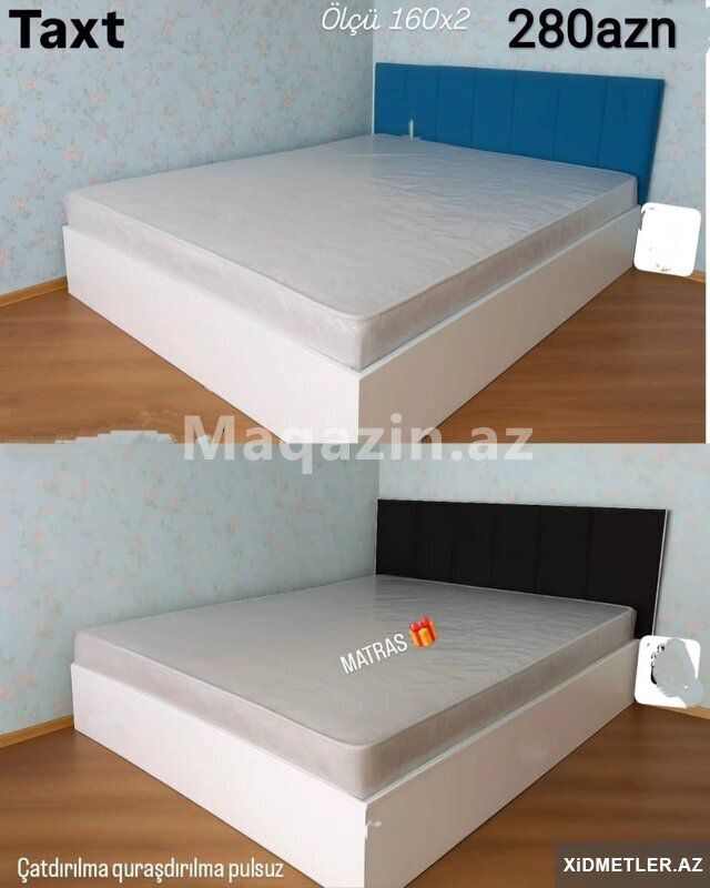 İkinəfərlik çarpayı — Mallar, Bakı (2)