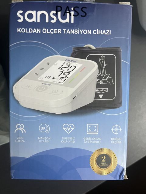Sansui elektron təzyiq ölçən cihaz satılır. Qol üçün nəzərdə tutulub — Bakı