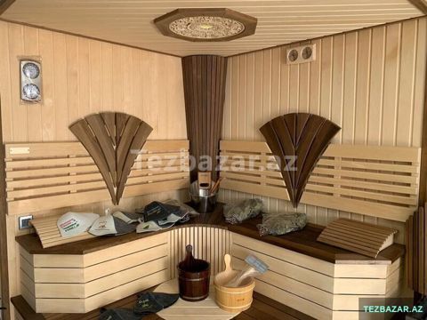 Sauna tikinti və təmir xidməti — Bakı