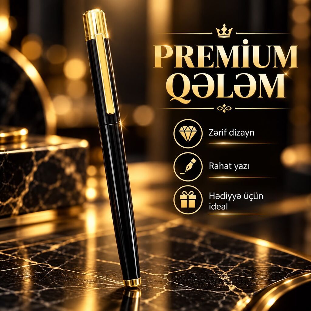 Premıum Qələm – zəriflik və rahat .Məllimələr gununə ozəl hədiyyə — Ofis malları, Bakı (7)