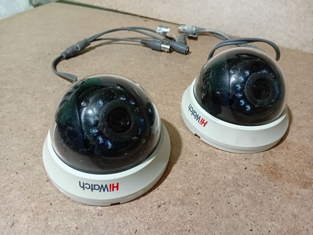 HiWatch dome tipli təhlükəsizlik kameraları (2 ədəd) - Marka/model — Surveillance sistemləri, Digah