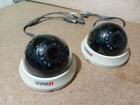 HiWatch dome tipli təhlükəsizlik kameraları (2 ədəd) - Marka/model — Digah