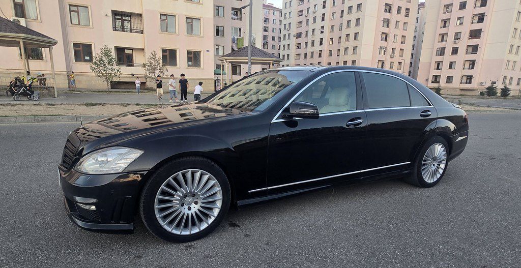 Mercedes S 350, 3.5 L, 2006 il, 302 000 km 77-CP-199 — Avtomobillər, Bakı (9)