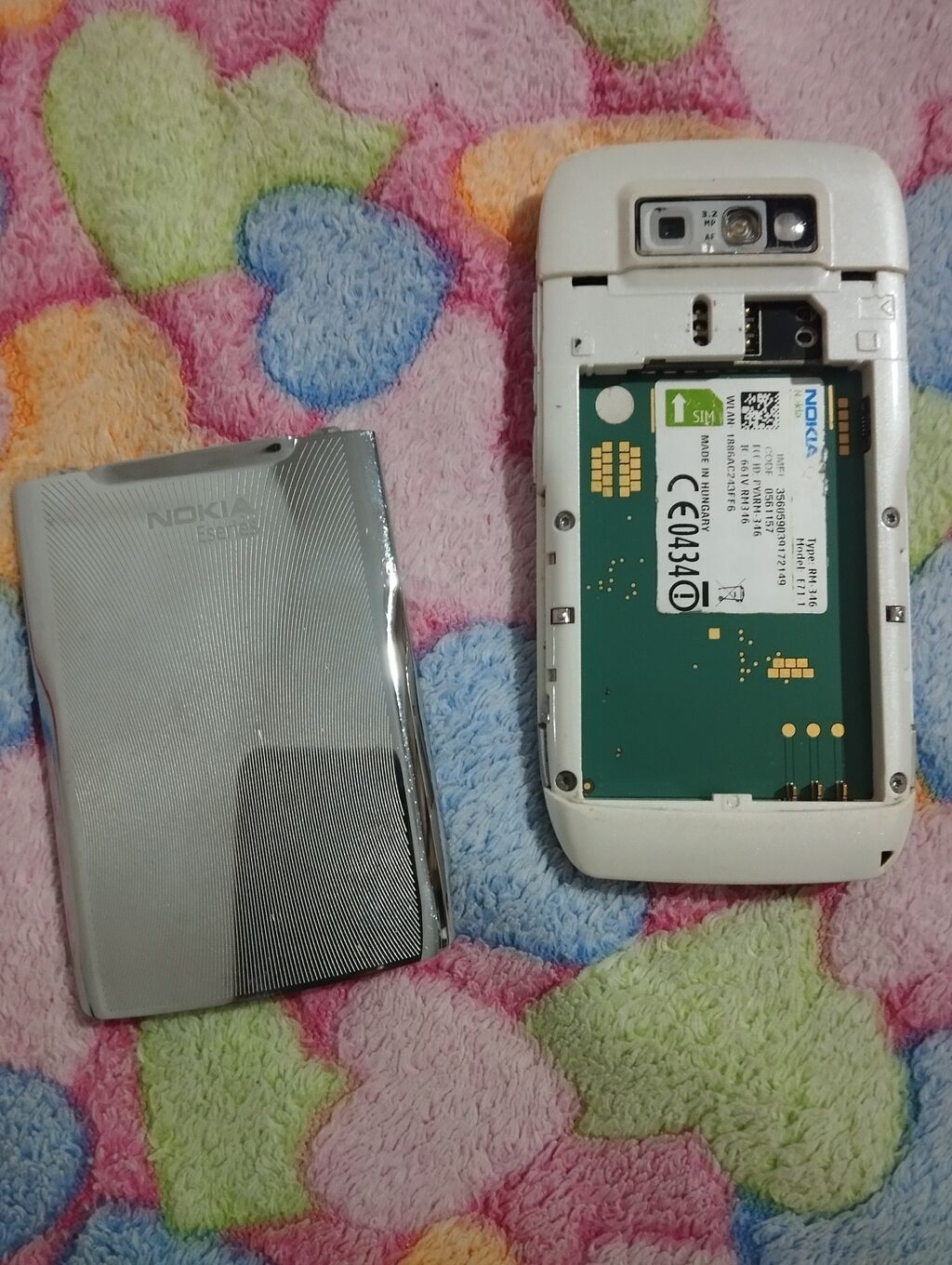 Məhsul: Nokia C3-00 və Nokia E71 hissələri/korpusları Təsvir: - Nokia — Smartfon ehtiyat hissələri, Sumqayıt (5)