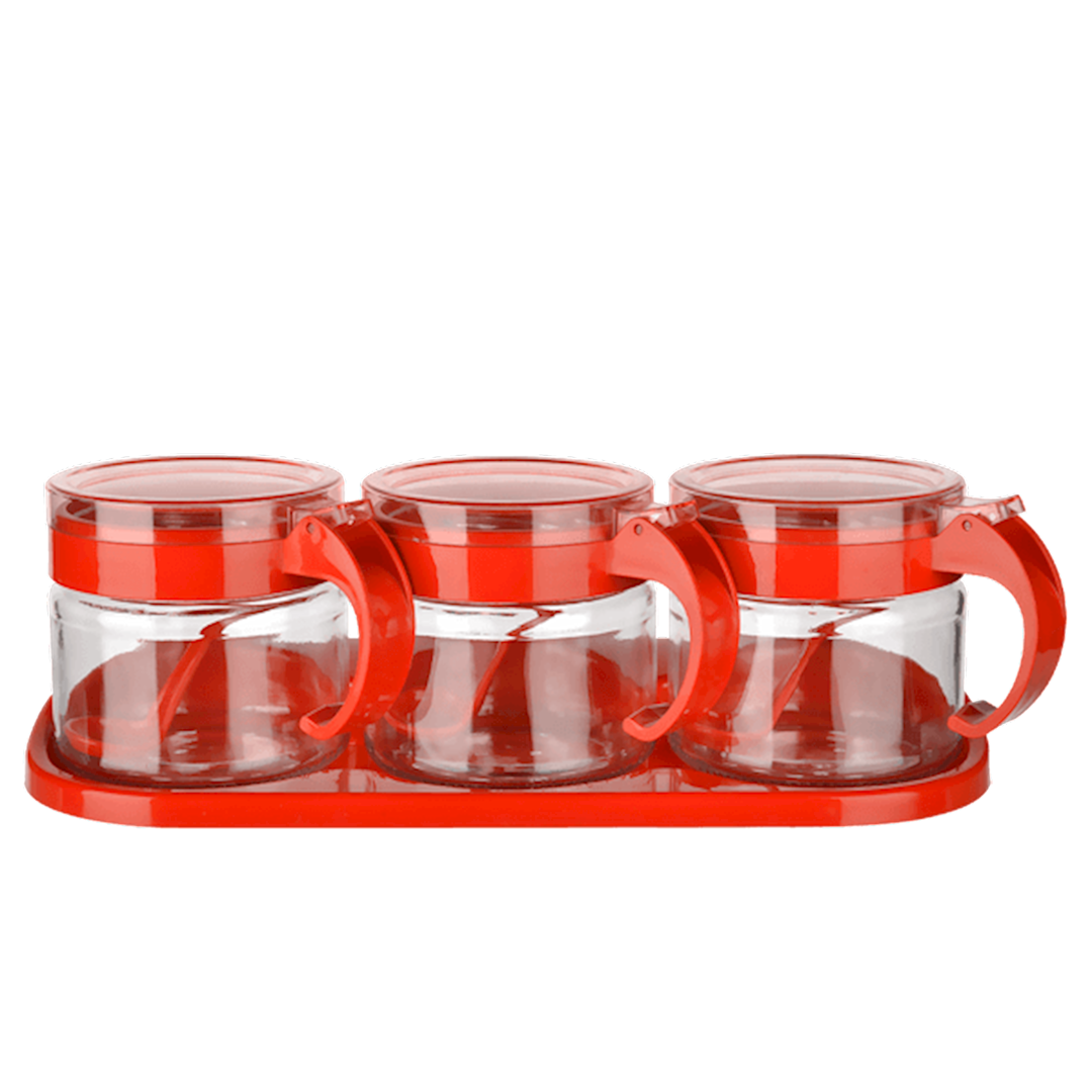 Saxlama üçün banka dəsti Titiz, şüşə/plastik, məhsul çeşiddə, 300 ml — Mallar, Bakı (2)