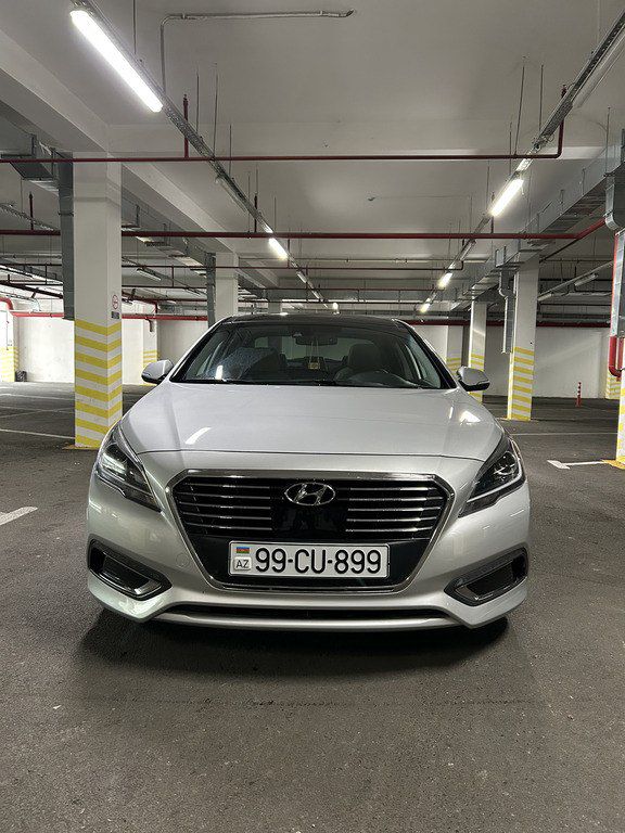 Hyundai Sonata, 2.0 L, 9.8 kWh, 2015 il, 210 621 km 99-CU-899 — Avtomobillər, Bakı (2)