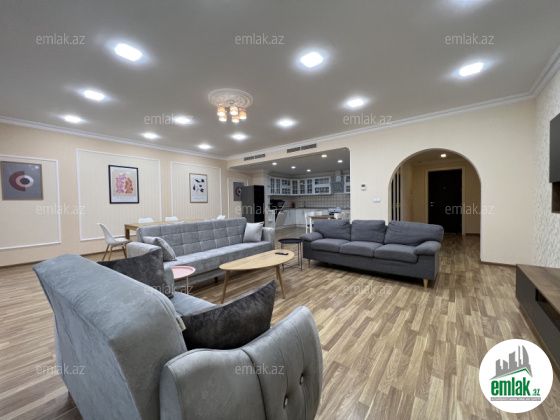 İcarəyə verilir 3 otaqlı 165 m² yeni tikili Park Bulvar — Mənzil (4)