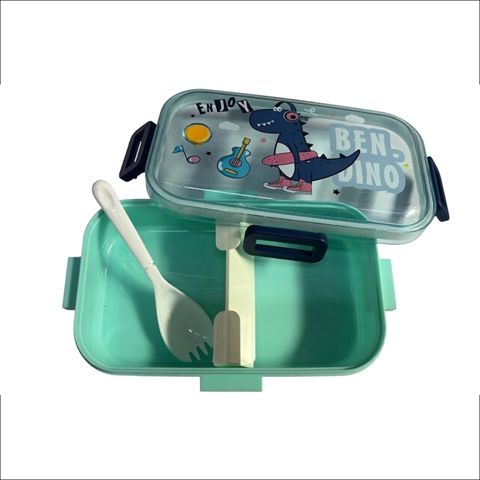 Lanç-boks uşaqlar üçün Ben-Dino 2570, 700 ml, yaşıl — Bakı