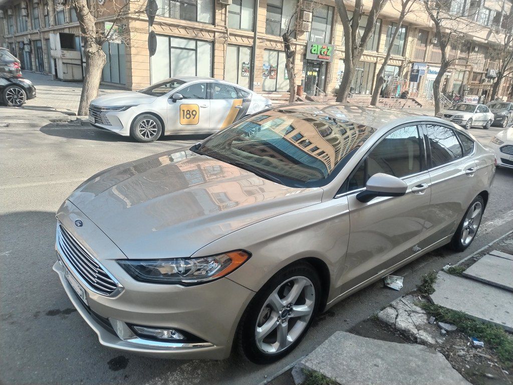 Ford Fusion (North America), 1.5 L, 2017 il, 100 000 km — Avtomobillər, Bakı (2)