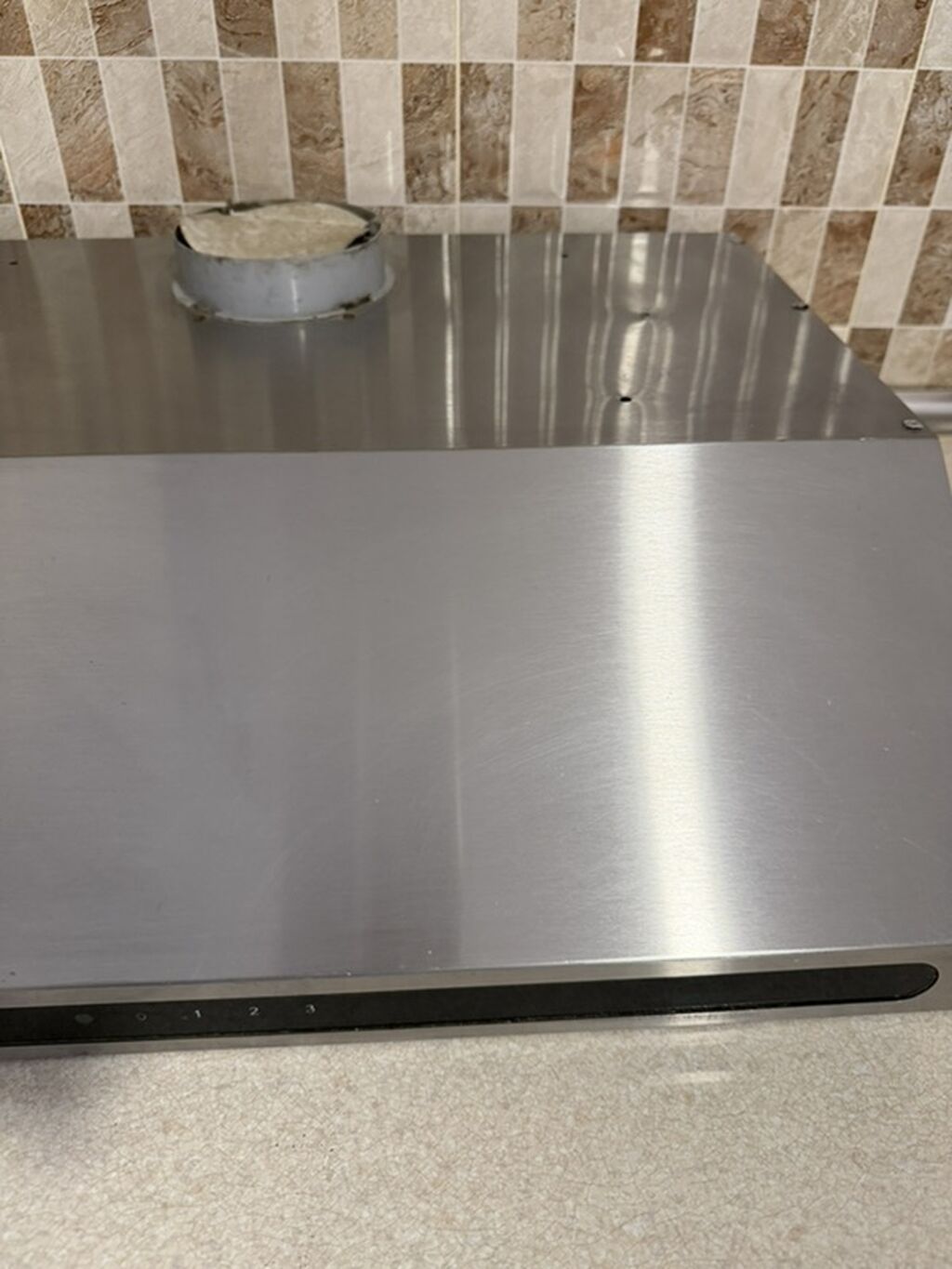 Aspirator rəng - Boz, İşlənmiş — Mətbəx cixartma qapıları və aksesuarları, Bakı (4)