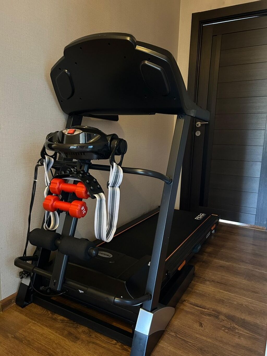 Ferro qaçış yolu – çoxfunksiyalı ev fitnes trenajoru - Geniş LED — Koşu simulyatorları, Qobu (4)