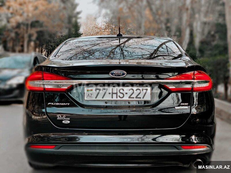 Ford Fusion, 2018 il 77-HS-227 — Minik avtomobili icarəsi, Bakı (3)