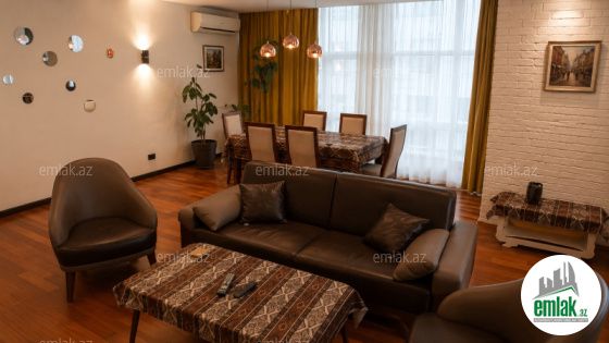 Satılır 3 otaqlı 135 m² yeni tikili Şah İsmayıl Xətai m — Mənzil (4)
