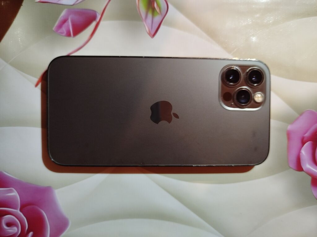 IPhone 12 Pro, Space Gray, Face ID — Apple iPhone, Ağcabədi (4)