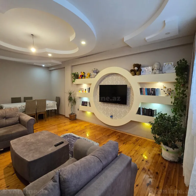 Satılır 4 otaqlı Mənzil Yeni tikili 125 m² Bakı, Sabunçu r., Bakıxanov — Mənzil, Bakı (4)