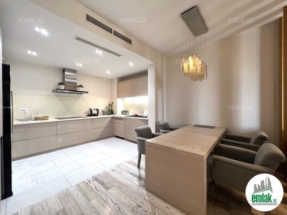İcarəyə verilir 3 otaqlı 170 m² yeni tikili Park Bulvar — Mənzil (7)