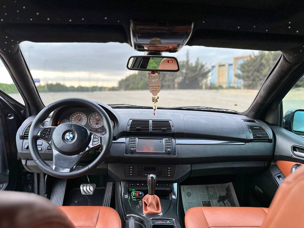 BMW X5, 4.8 L, 2006 il, 280 000 km 77-NR-719 — Avtomobillər, Bakı (9)